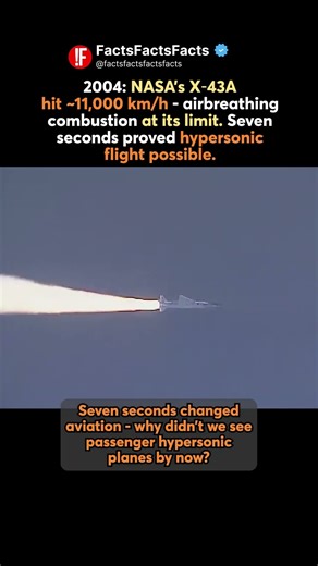 ⚡✈️ Silent Flight: The X‑43 Scramjet at Mach 9.6