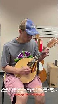 Troublesome Creek Honeybee HM-1 Mandolin demo by Mario Joven💥 #mandolin #bluegrass #shorts