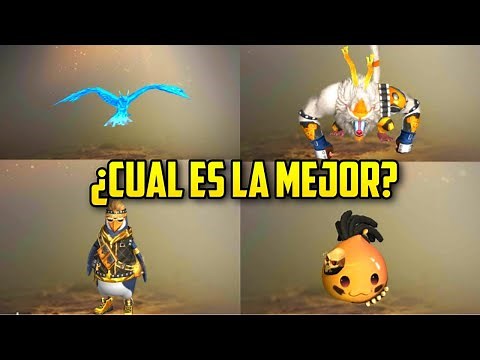 TOP 8 MEJORES MASCOTAS COMPETITIVAS DE FREE FIRE *EL #2 ES UN DIOS* | TREBOR T