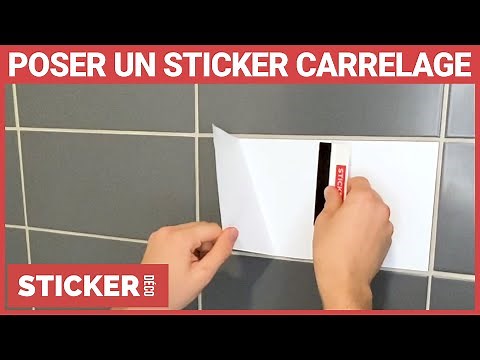 Comment poser un sticker carrelage | Sticker Déco