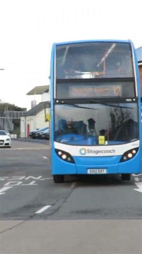 12 to Newton Abbot scania enviro 400. 15805 GX12 DXT