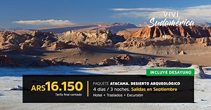 Visitá San Pedro de Atacama🇨🇱 y explorá paisajes únicos en el mundo. Salares, géiseres y lagunas de un intenso color azul😍, son parte de los lugares que te asombrarán😮. 🗓En Septiembre, conocé Atacama y su historia ingresando en http://bit.ly/Atacama-Sud ¡Pagá en muchas cuotas! | Garbarino Viajes