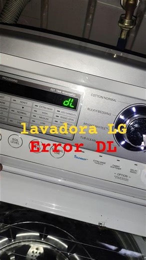 LG Washing Machine DL Error