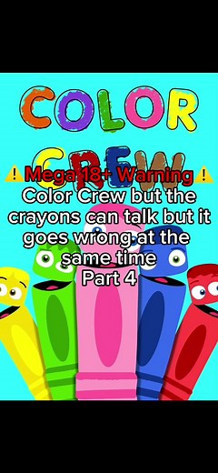 Color Crew Crayon Cartoon - Funny Voiceover Moments