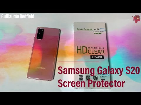 Samsung S20 Screen Protector Install – Perfect Fit with Case! (Easy Step-by-Step Guide)