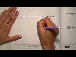 Eureka Math Grade 5 Module 2 Lesson 9 Homework| #mathwithaubrey #answers