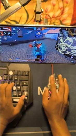 How to play free fire with keyboard mouse in mobile | ⌨️ 🖱📱 full setup without app no activation