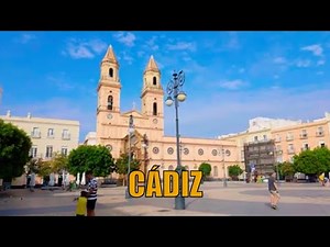 🚶🏼📹 Old Cádiz Walking Tour: Discover Andalusia, Spain in Stunning 4K