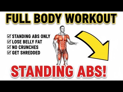 10 Minute Standing Abs & Cardio Workout (No Jumping Options)