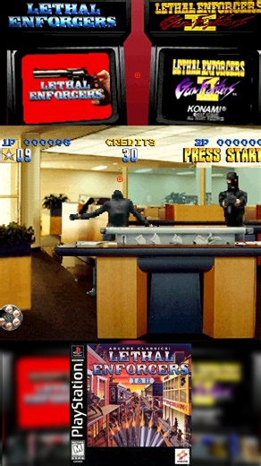 Lethal Enforcers I & II for the PS1 (1997) | Shady00018