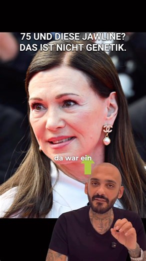 75 und dieses Gesicht? Facelift. Aber die Uhr läuft weiter.