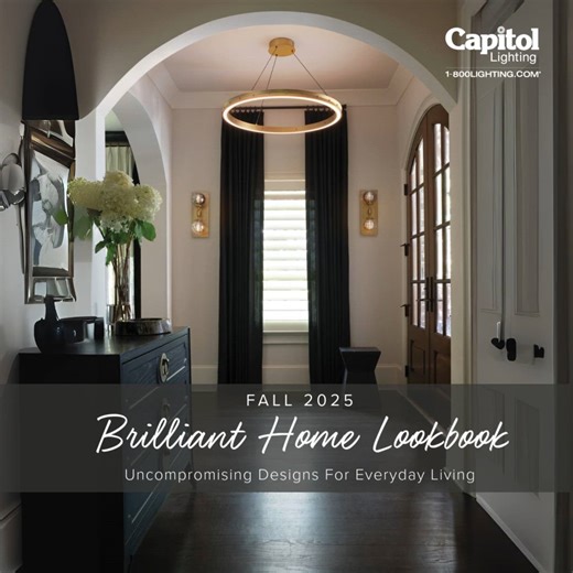 The Fall 2025 Brilliant Home Lookbook brings together the lighting and decor trends worth falling for this season! ✨ Elegant, cozy, and endlessly inspiring. Your perfect autumn home starts here: bit.ly/4aTRVWf #1800Lighting #LiveBrilliantly #FallLookbook | Capitol Lighting
