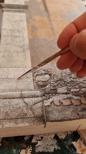 84K views · 1.7K reactions | "Design tip: Using wood in strategic areas can enhance sharpness and realism. It’s all about texture and contrast!" - "Wood isn’t just warm—it’s powerful. Use it to sharpen your visuals and make your work pop." #taorminalives #emotioninminiature #miniaturewithsoul #ginocastorina #castorinatechnique | Gino Castorina | Facebook