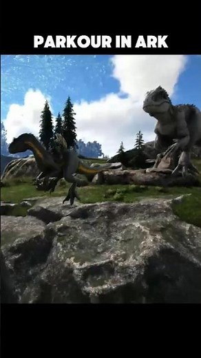 Parkour in Ark ! #arksurvivalevolved #ark #arksurvivalascended #gaming #dinosaur