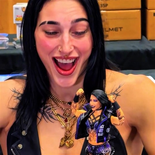 THE MOST REALISTIC RHEA DOLL EVER! 👑#wwe #shortvideo #rhearipley #viralvideo #edit