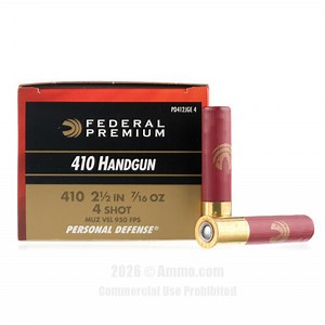 410 Ammo For Sale | 30  Shotgun Shell Loads in Stock
