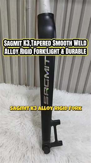 Magaan at Sobrang Angas ng datingan na Sagmit k3 Alloy rigid Fork for MTB tapered smooth weld solid nito! #rigidfork #sagmitk3 #taperedrigidfork #sagmitk3rigidfork #mtbfork @PRO-AGENT BIKE SHOP