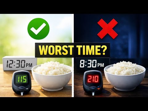 “Best Time To Eat Rice For Diabetics (Most People Get This Wrong)”