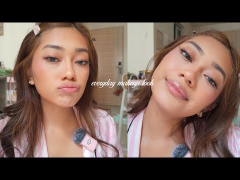 my simple everyday makeup look ⊹ ࣪ ˖ (using local & high end products!)