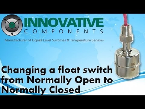How to change a float switch from Normally Open to Normally Closed