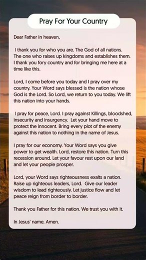 A Deep Prayer for Our Nation and Leaders | Peace and Healing in our Country