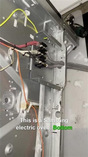 Why Samsung Ovens Stop Heating Evenly (Repair Tech Explains) #shorts