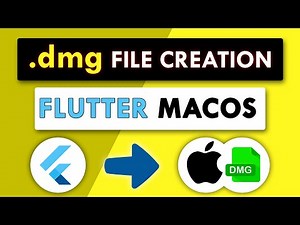 Flutter - Create .dmg File for Flutter MacOS Desktop Apps | Flutter Tutorial