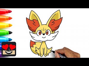 How To Draw Fennekin | Pokemon