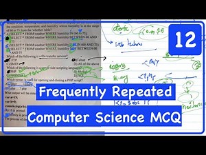 Class 12 computer Solved MCQ