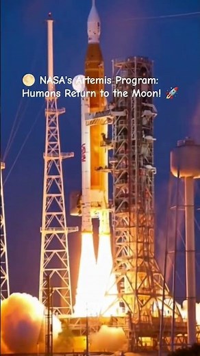 🌕 NASA's Artemis Program: Humans Return to the Moon! 🚀