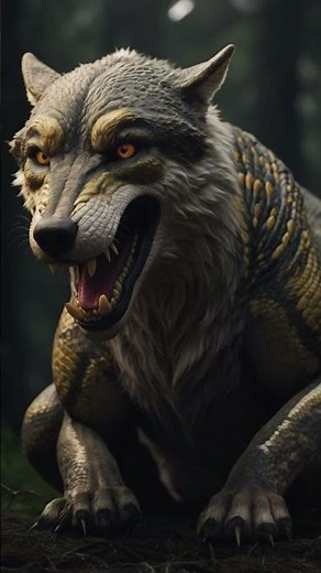 Clash of Nature: The Snake vs The Wolf | Epic Wildlife Showdown