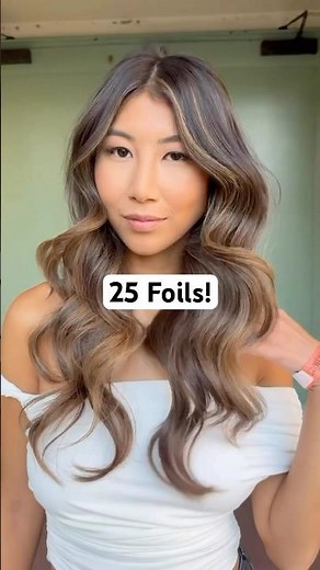 Partial Foil Highlight Technique using 25 Foils! 💗