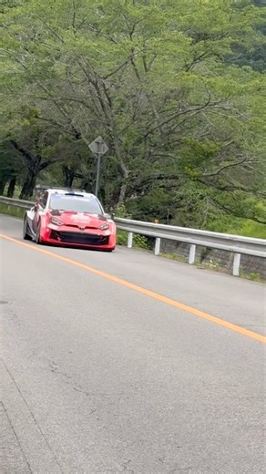 PAJARI ブレーキウォームアップ🛞#wrc#rally#shorts
