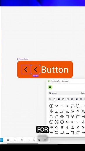 How to Design a Responsive Button with Auto Layout in Figma #uidesign #shorts #button