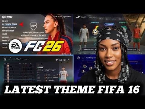 FIFA 16 MOD FC26 ( FULL CAREER MODE, UCL WITH GROUP STAGE, OFFICIAL RELEASE)