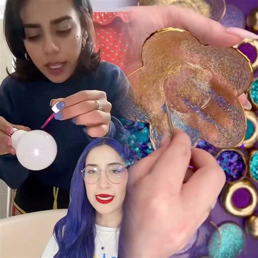 If you paint a light bulb💡 with enamel💅🏻 does it turn on in a different color