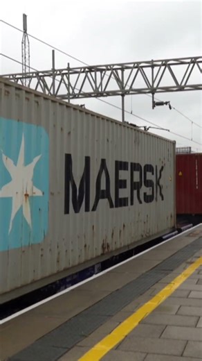 the gbrf class 66 at Stafford station
