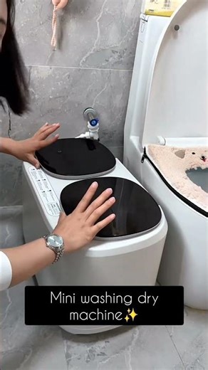 Mini washing machine make laundry life easy &compact 🧺✨#MiniWashingMachine #HomeHacks #youtubeshorts