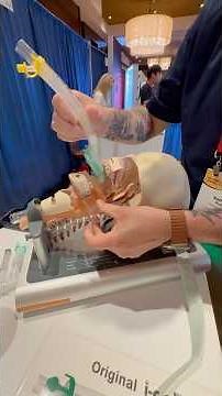 I-Gel insertion full view- 5 seconds with proper training. #ems #firefighter