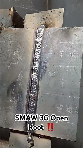SMAW 3G Open Root! #welder #stickwelding #testing #coaching