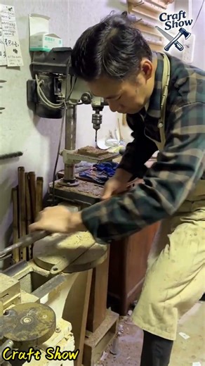 Key techniques in traditional bamboo musical instrument making！#process #Bamboo flute#skills