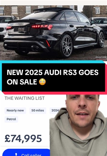 2025 Audi RS3 Saloon Review and Features