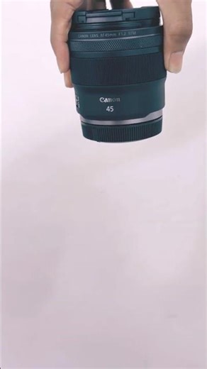 The Best Budget Cinematic Lens? | RF 45mm Unboxing & First Look World with RF 45mm ,canon R6 Miii