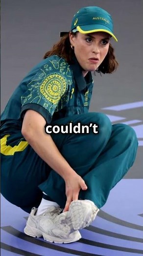 Breakdancer Raygun's Epic Fail at Paris #breakdance #raygun #olympics #australia #performance