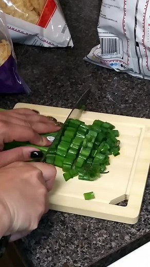 carne picada. sauteed onions & fresh garlic. chips. queso. shredded cheese. heat. garnish. eat. #OwnTheCurve #quarantinelife #nachos #quickrecipes