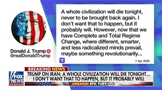 🚨 #BREAKING: Iran is now using children as human shields around power plants and bridges — hoping to protect their military targets from U.S. strikes.This is pure evil!The same regime that screams “Death to America” is willing to sacrifice its own kids to shield its weapons.President Trump made it clear:A whole civilization may die tonight… but after 47 years of extortion, corruption, and death, the Iranian people might finally be freed.No more hiding behind children.No more playing games with 