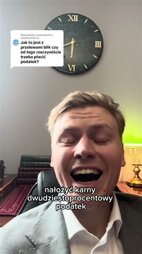 Jak z przelewami blik? #mecmateuszostrowski #prawnikprzedsiebiorcow