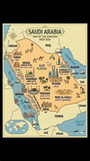 Saudi Arabia Where Holy Cities Meet Deserts And Future 🤯🇸🇦 #geography