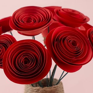 Easy Make Paper Twisted Roses Flower DIY | Romastic Decor Ideas Follow us on Youtube 👉 https://bit.ly/3rykRLD | Art and Craft Ideas