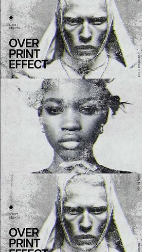 Grunge Overprint Photo Effect Download